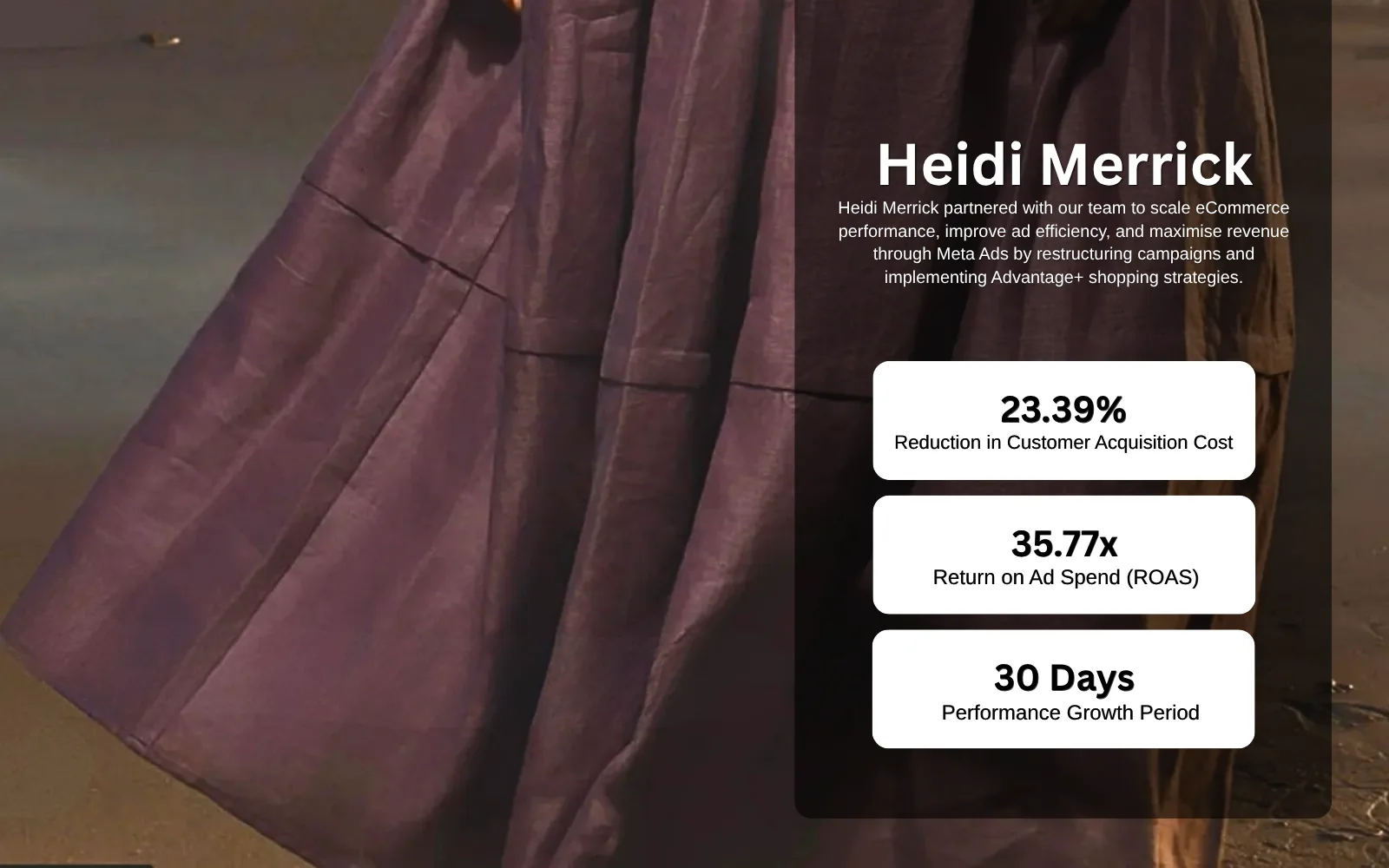 Luxury Fashion DTC — Profitable Acquisition Growth