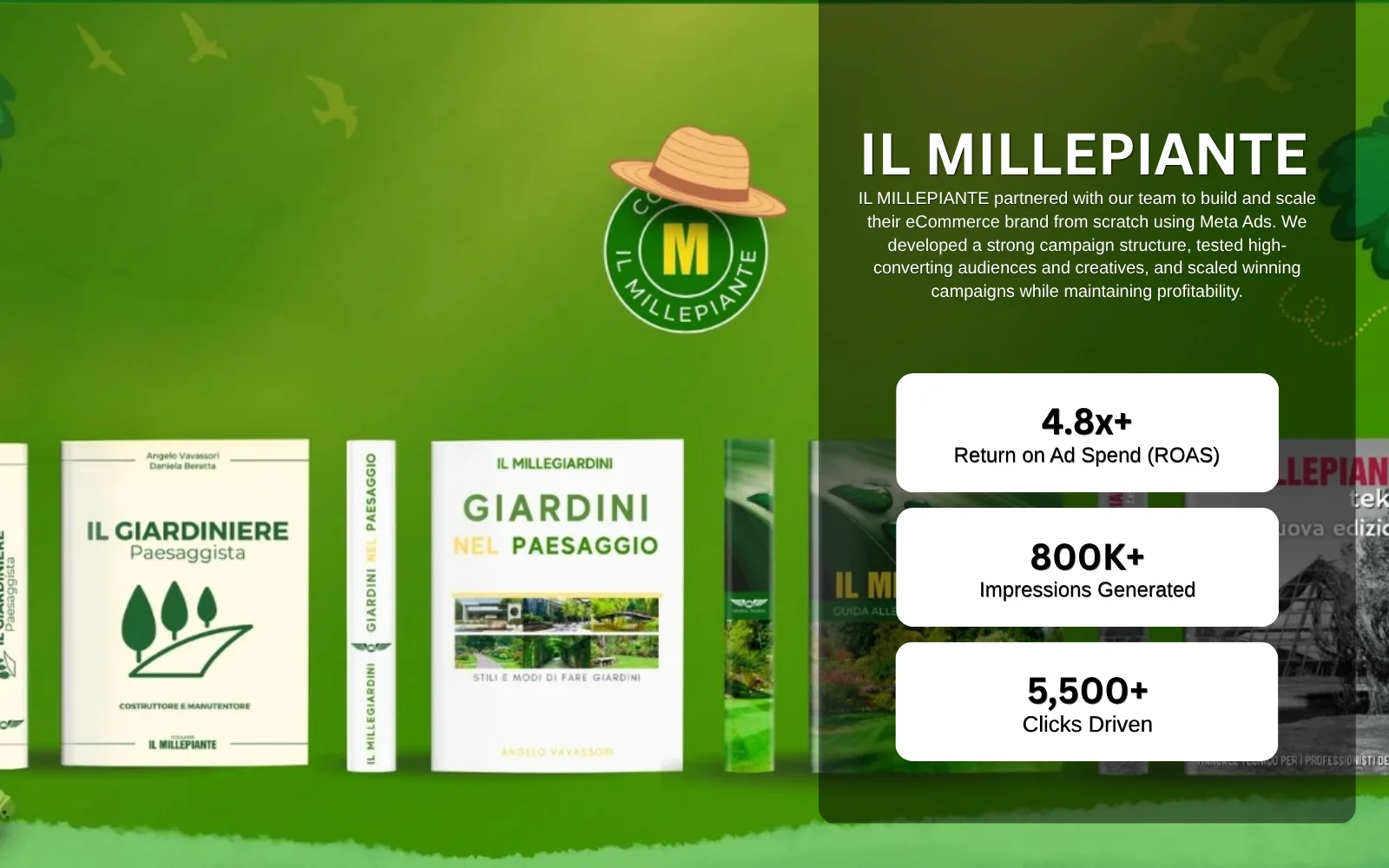 IL MILLEPIANTE — ITALY — Plant & Horticulture eCommerce