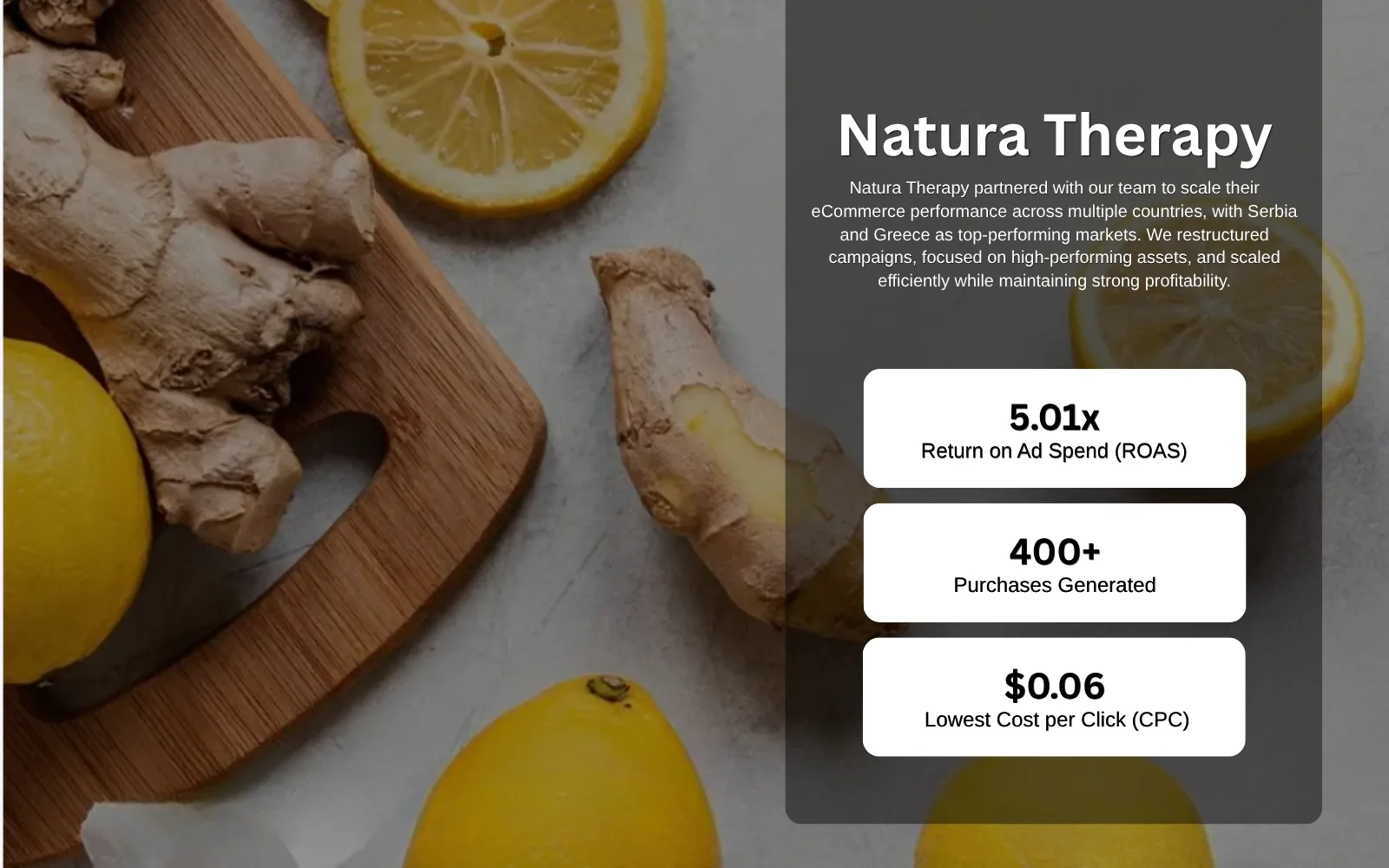 Herbal Wellness — Multi-Country eCommerce Growth